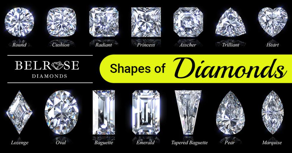 Shape of Diamonds – How to Choose the Right One?