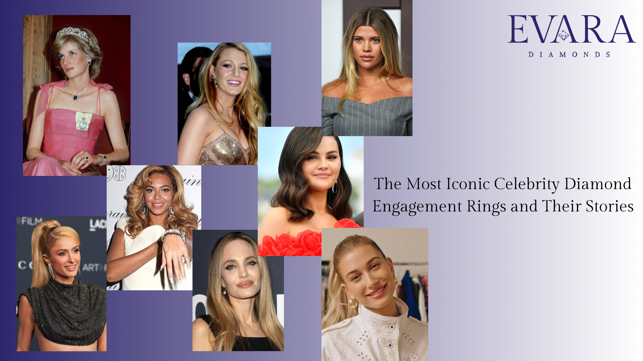 The Most Iconic Celebrity Diamond Engagement Rings and Their Stories